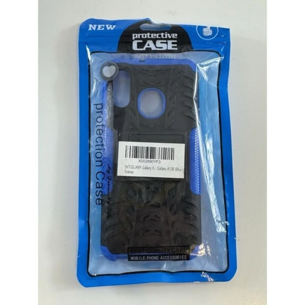 Samsung Galaxy A10E‎ Protective Case Rugged Armor Cover Blue Black 70-08